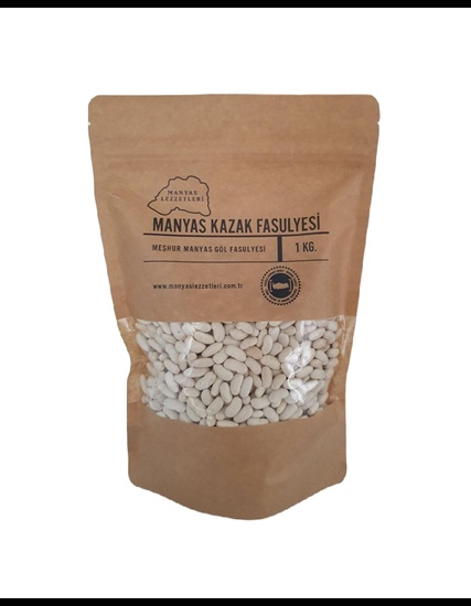 Manyas Kazak Fasulyesi 1 Kg Coğrafi İşaretli